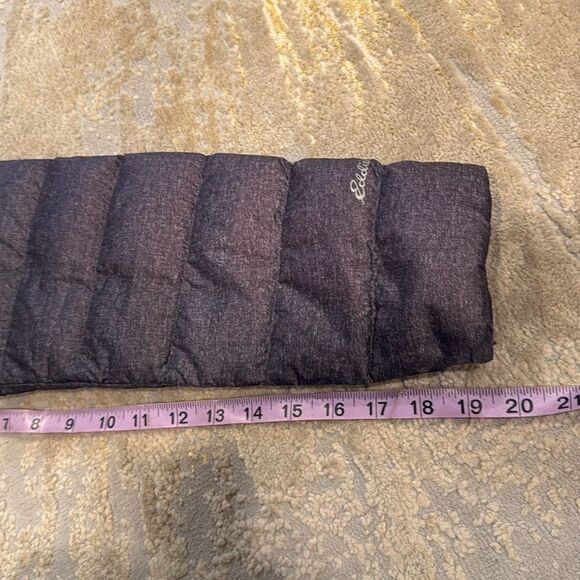 Eddie Bauer cirruslite down parka navy heather size S in EUC - Picture 7 of 8